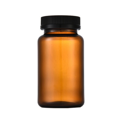 現(xiàn)貨供應茶色玻璃棕色膠囊瓶藥片瓶棕色廣口瓶口服液瓶品瓶可定制